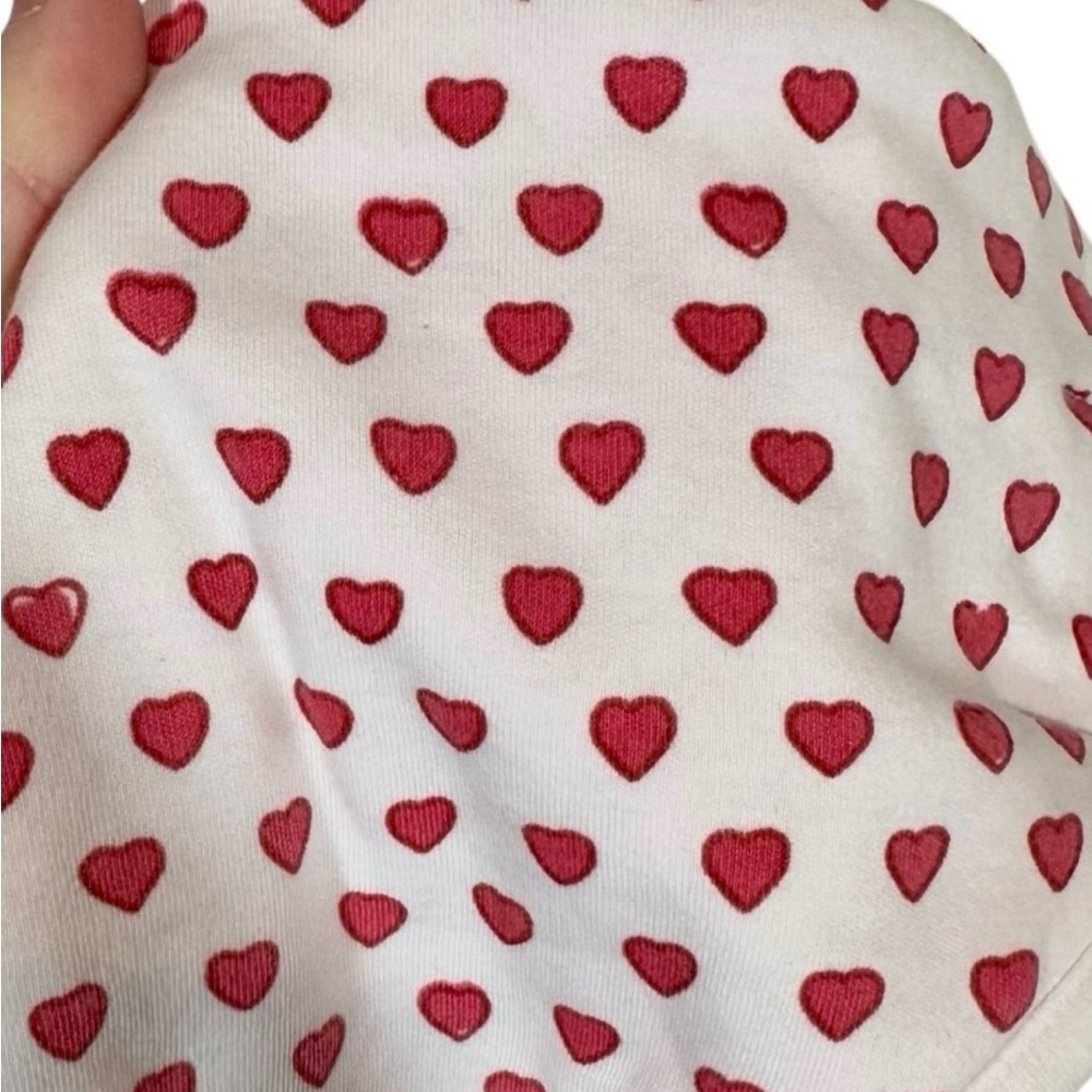 Roller Rabbit Infant Hearts Receiving Blanket in Pink- Still Full Price